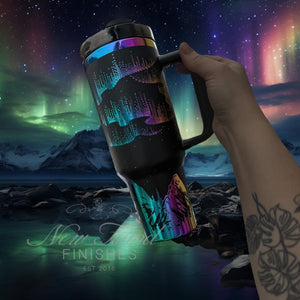 Northern lights design 40oz