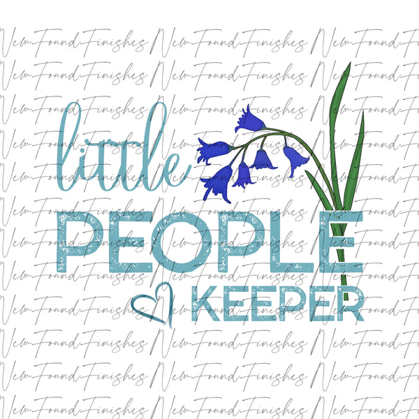 Little people keeper blue and pink digital