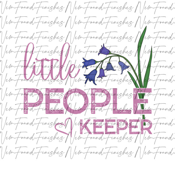 Little people keeper blue and pink digital