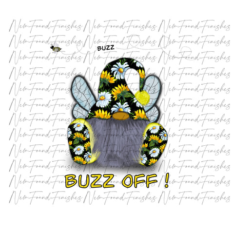 Buzz off Bee G-nome digital