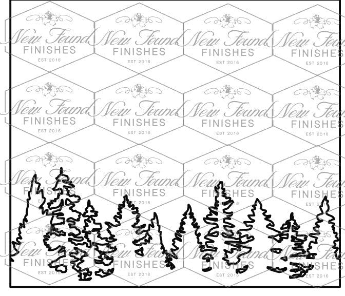 Northern Lights Template 20 OZ Skinny SVG